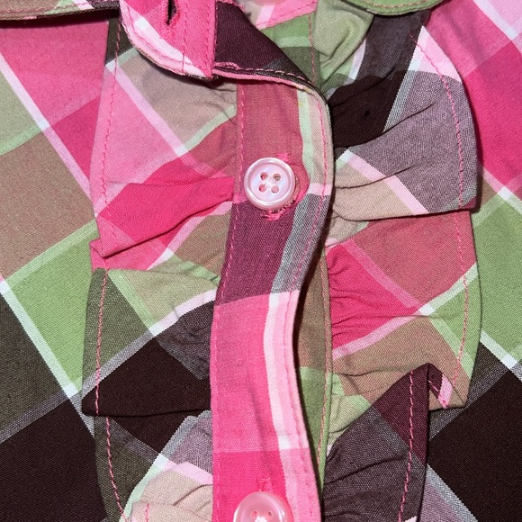 Girls Button Down Shirt Gymboree (6) - Picture 4 of 6